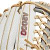 imageWilson A2000 Outfield Fastpitch Gloves  125quotWhiteGreyBlonde