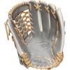 imageWilson A2000 Outfield Fastpitch Gloves  125quotWhiteGreyBlonde