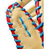 imageWilson Spring 2025 A2000 Baseball GlovesBlondeRedSky Blue