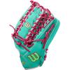 imageWilson Spring 2025 A2000 Baseball GlovesSeafoamFlamingoWhite