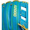 imageWilson Spring 2025 A2000 Baseball GlovesSky BlueOptic Yellow