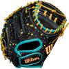 imageWilson Spring 2025 A2000 Baseball GlovesVarietyYellowTeal