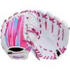 imageWilson 2026 A440 Flash Fastpitch Softball GlovesWhiteFlamingo Pink