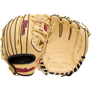 imageWilson 2026 A1000 Baseball GlovesBlondeBlackRed