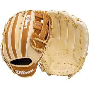 imageWilson 2026 A1000 Baseball GlovesBlondeSaddle TanWhite
