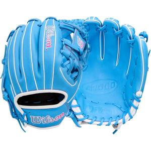 imageWilson 2026 A1000 Baseball GlovesCool BlueWhiteFlamingo Pink