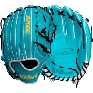 imageWilson Spring 2025 A2000 Baseball GlovesTealYellowBlack