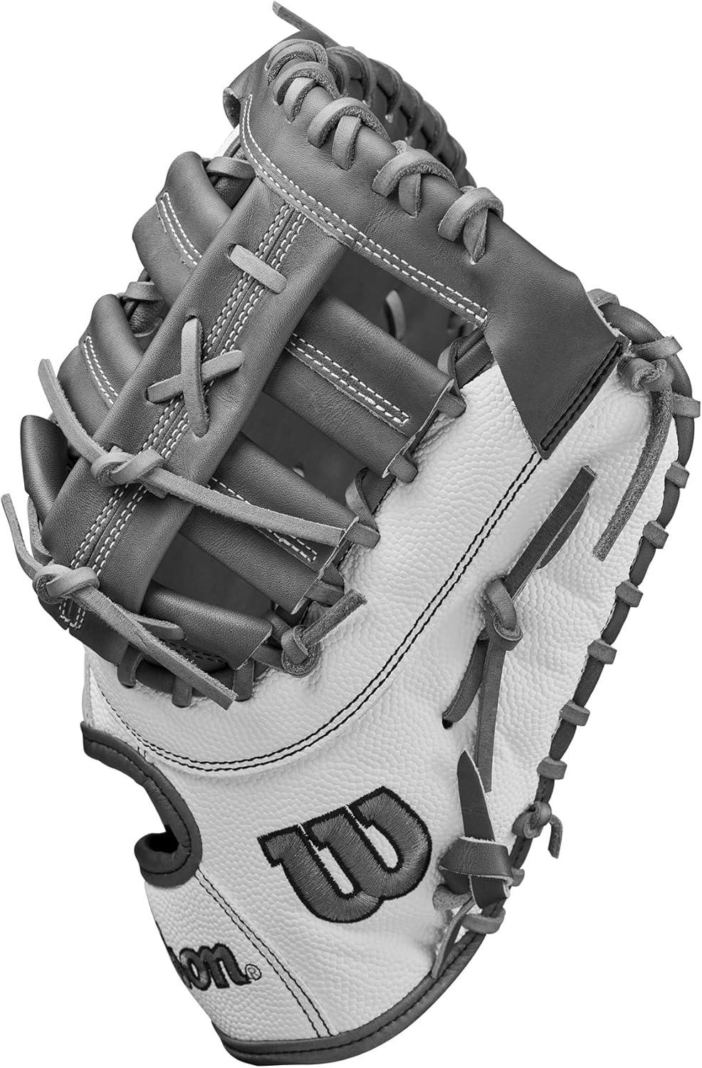 imageWILSON A2000 Fastpitch First Base MittsWhiteCoal