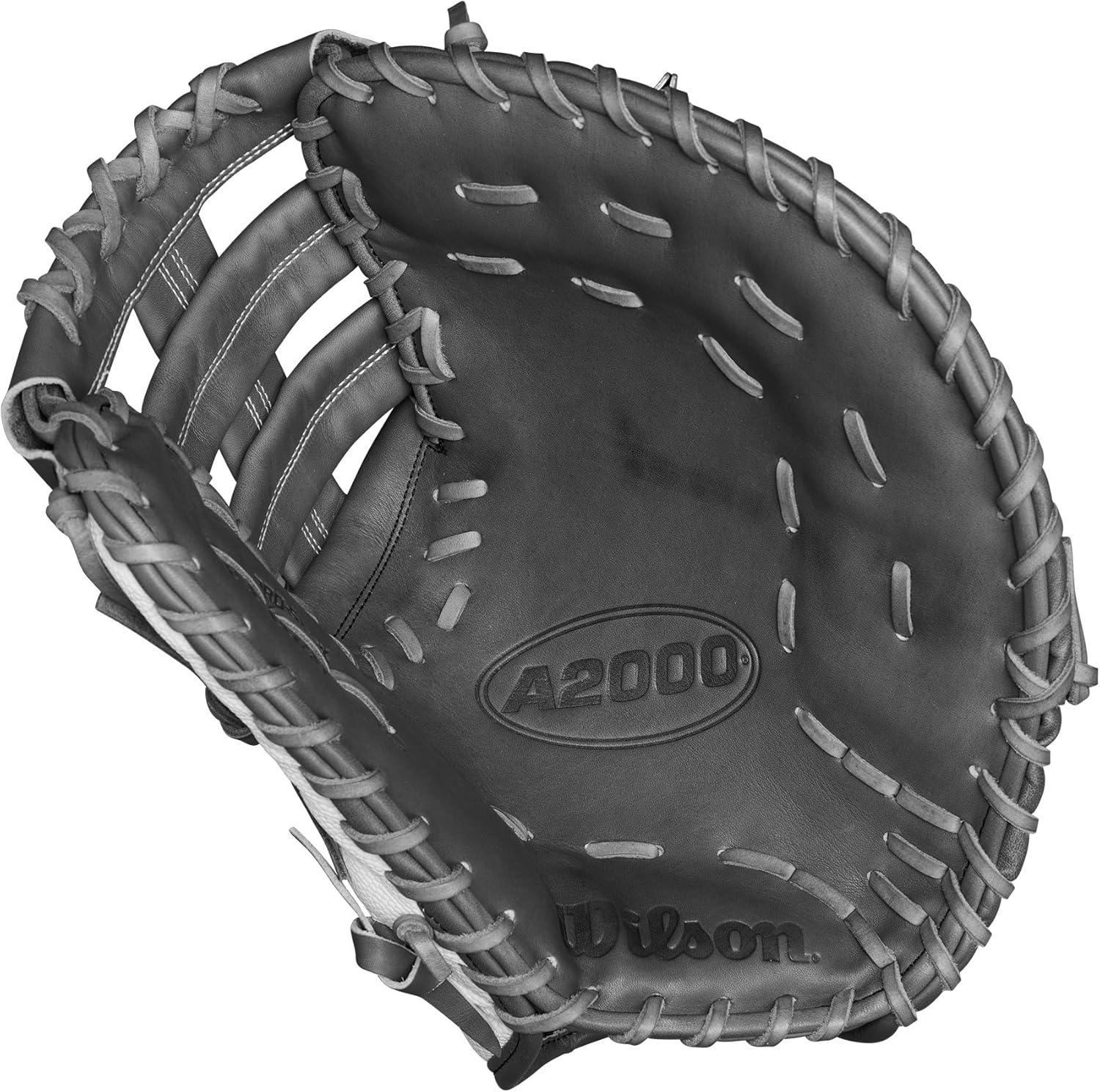 imageWILSON A2000 Fastpitch First Base MittsWhiteCoal
