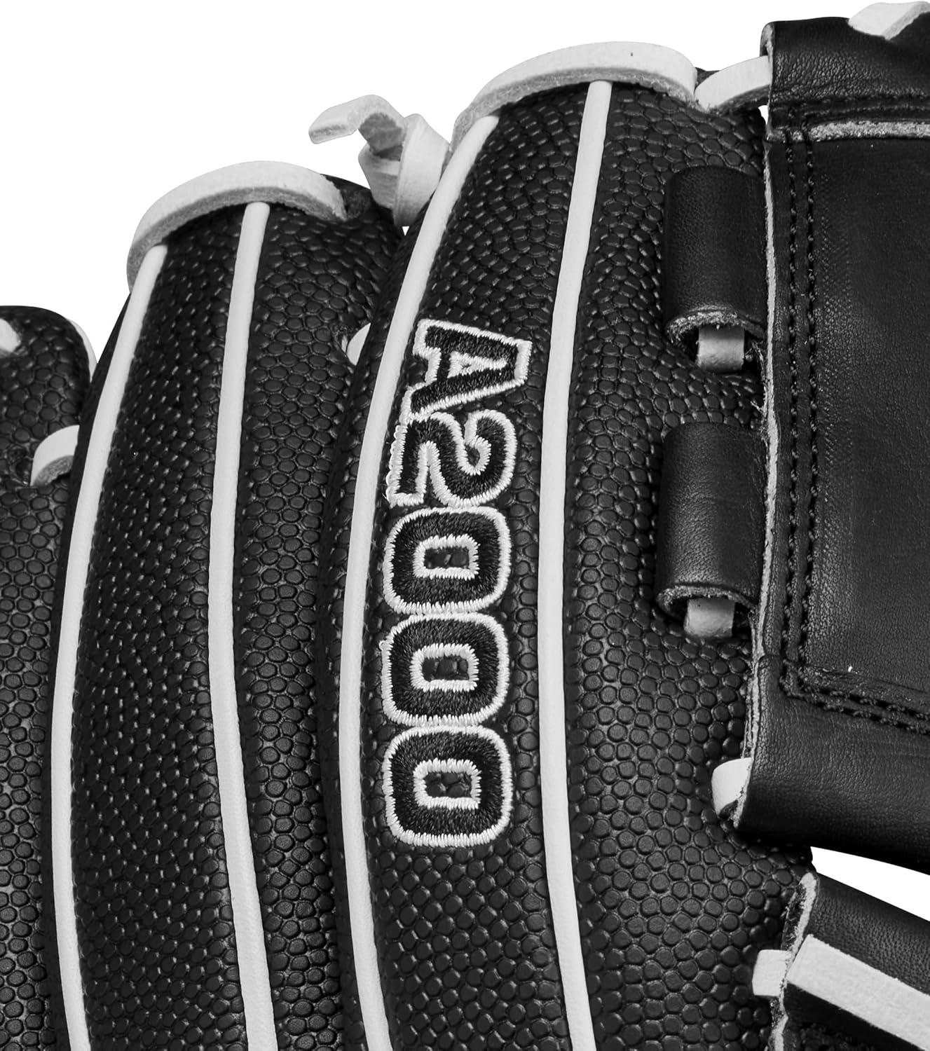 imageWilson 2024 Fastpitch Classics Series A2000 P12SS 12 Pitchers Fastpitch Glove  Left Hand Throw BlackWhite