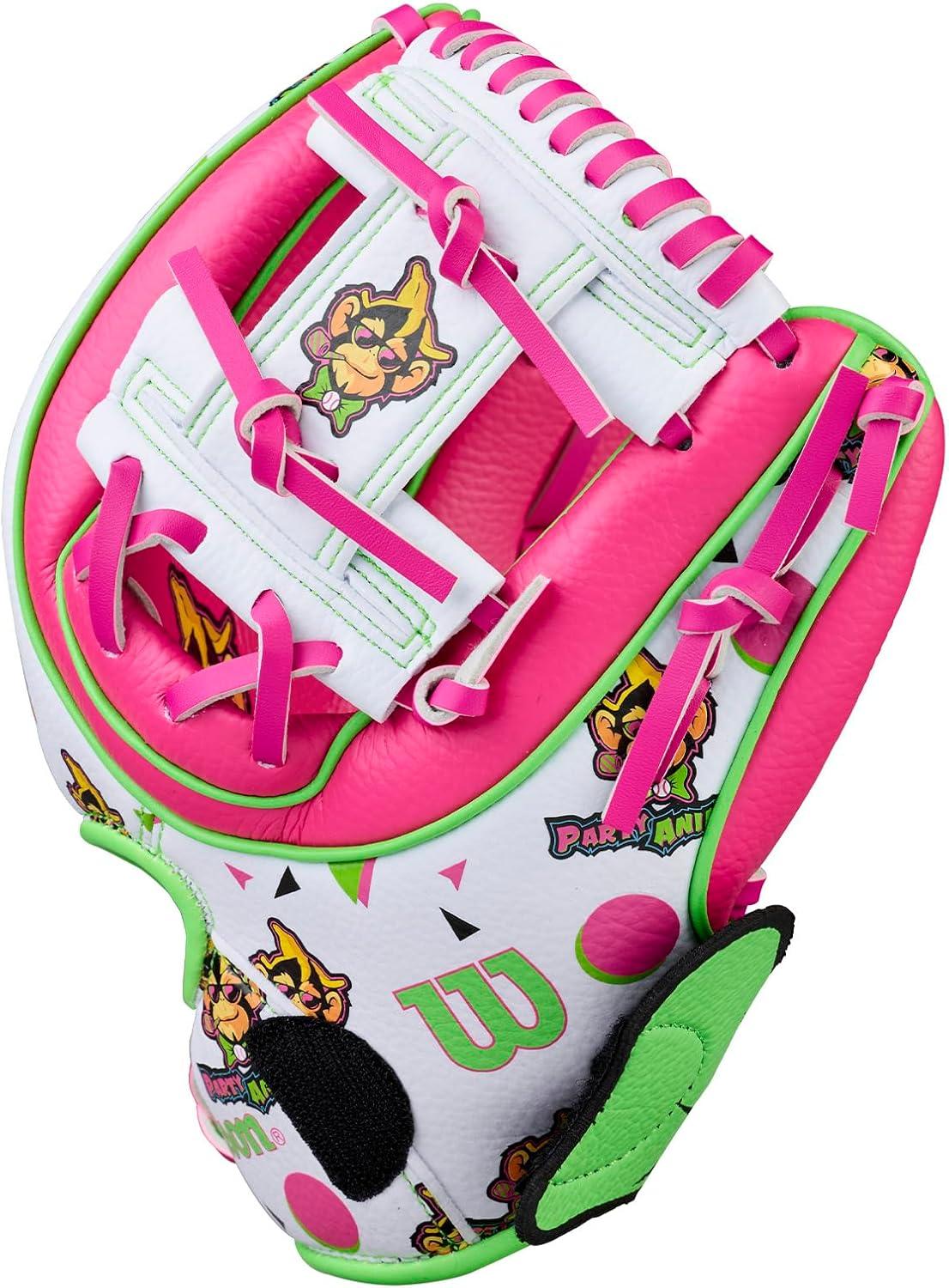 imageWilson 2026 A200 Firefighters and Party Animals 10quot Baseball GlovesPARTY ANIMALS