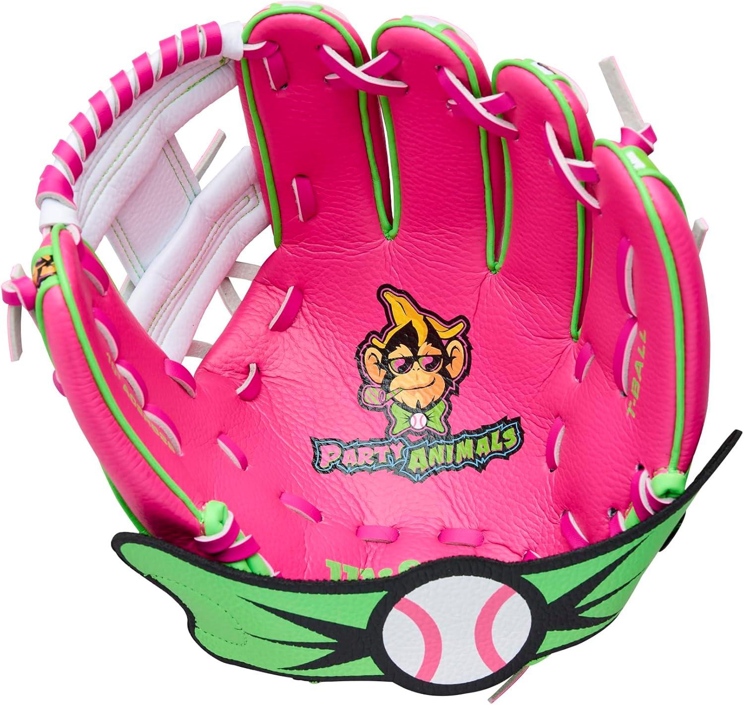 imageWilson 2026 A200 Firefighters and Party Animals 10quot Baseball GlovesPARTY ANIMALS