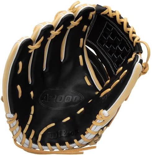 imageWilson A2000 P12 12quot Pitchers Fastpitch GlovesBlondeBlack