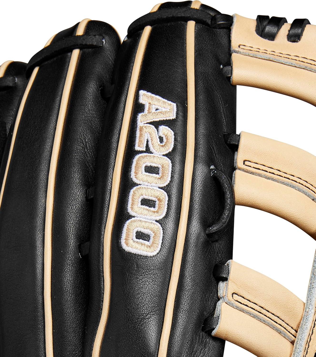 imageWilson Winter 2024 A2000 Baseball GlovesCamo ForestBlackBlonde