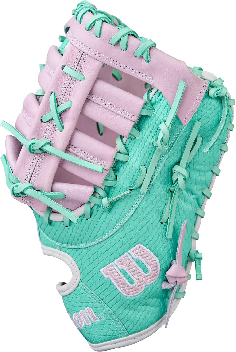 imageWilson Winter 2025 A2000 Fastpitch GlovesSeafoamLavenderWhite