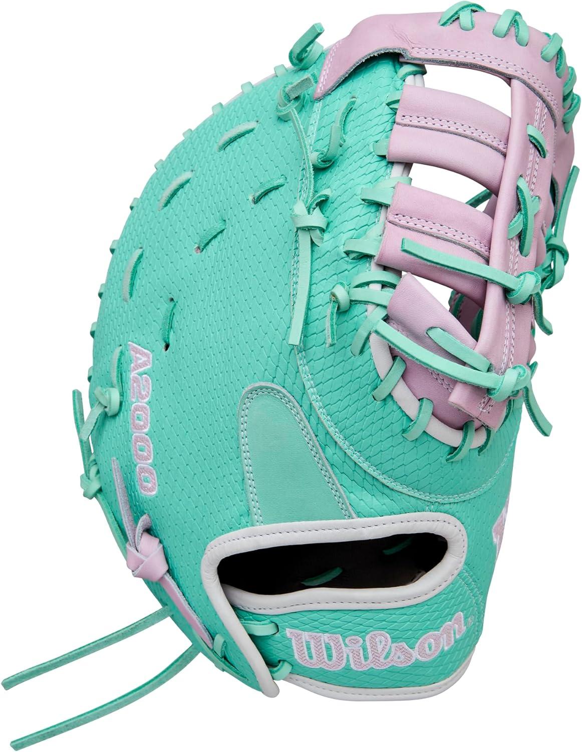imageWilson Winter 2025 A2000 Fastpitch GlovesSeafoamLavenderWhite