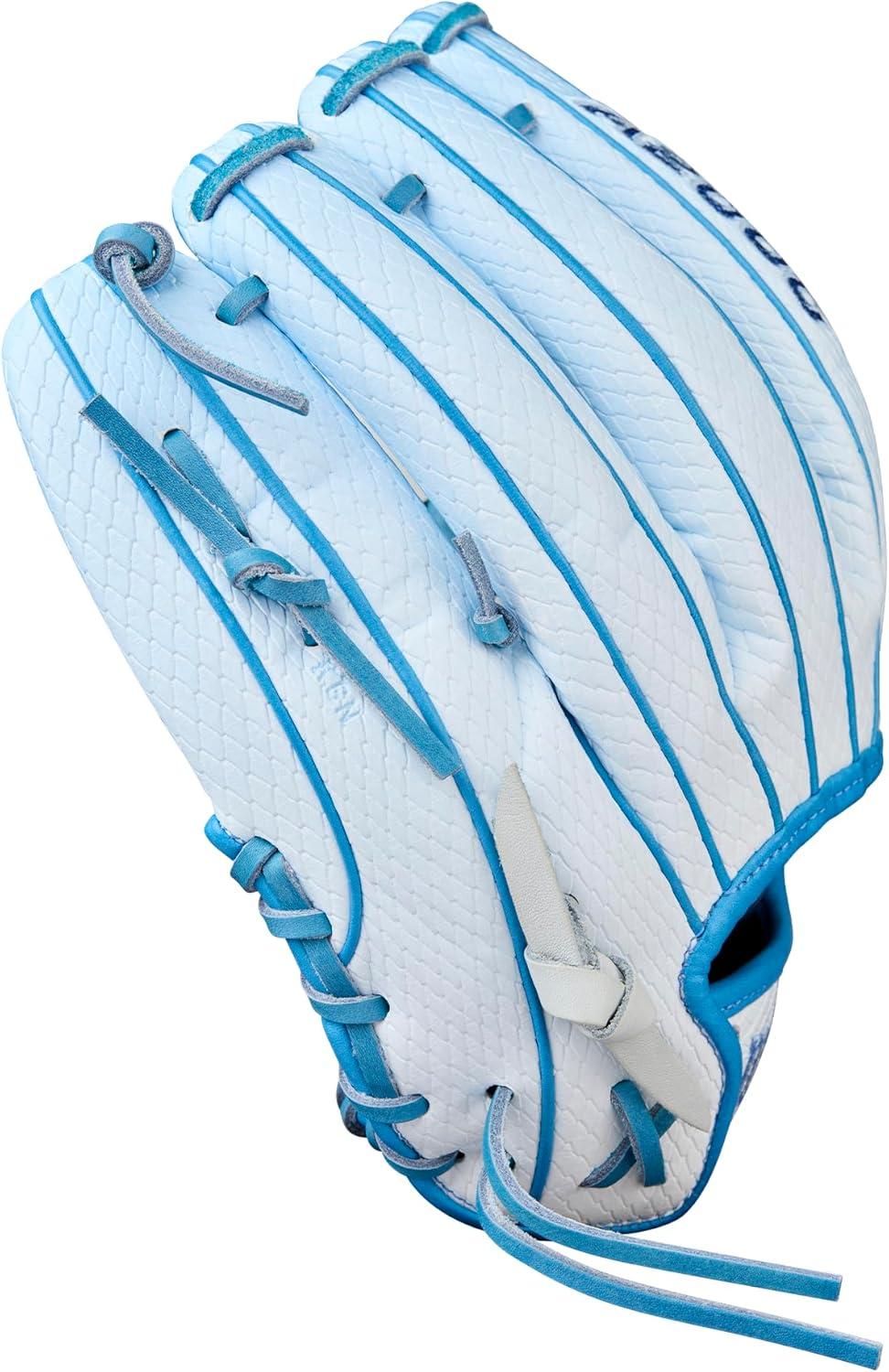 imageWilson Winter 2025 A2000 Fastpitch GlovesSky BlueWhite