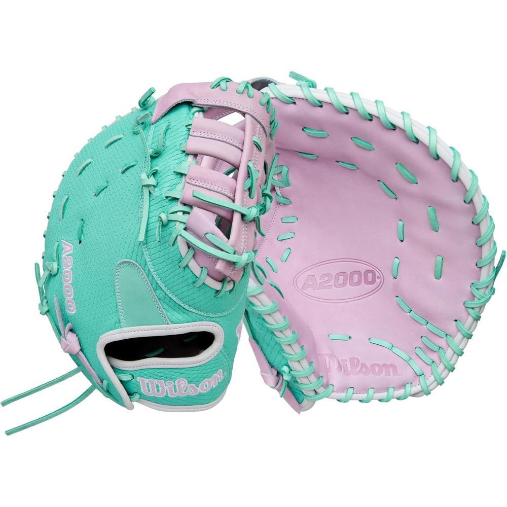 imageWilson Winter 2025 A2000 Fastpitch GlovesSeafoamLavenderWhite
