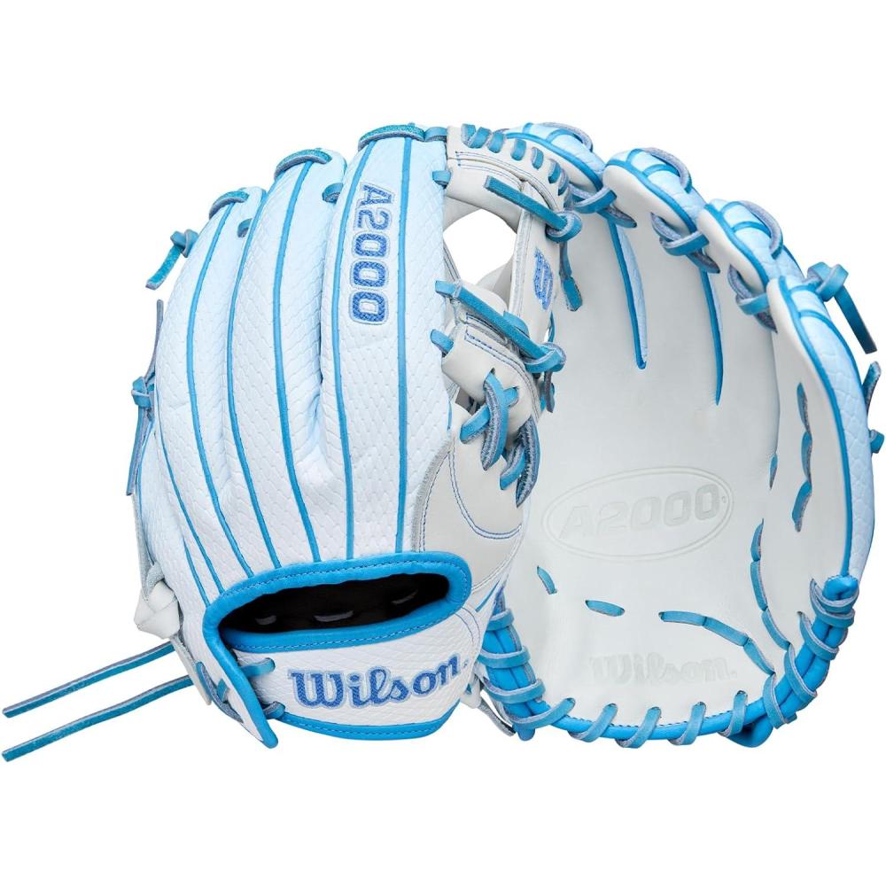 imageWilson Winter 2025 A2000 Fastpitch GlovesSky BlueWhite