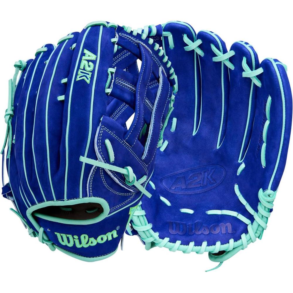 imageWilson Winter 2025 A2K Baseball GlovesBlueberrySeafoam