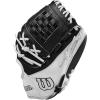 imageWilson 2024 Fastpitch Classics Series A2000 P12SS 12 Pitchers Fastpitch Glove  Left Hand Throw BlackWhite