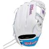imageWilson 2026 A1000 Infield and Outfield Fastpitch GlovesWhiteCool BlueRed