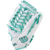 imageWilson 2026 A1000 Infield and Outfield Fastpitch GlovesWhiteSeafoamBlack
