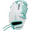 imageWilson 2026 A1000 Infield and Outfield Fastpitch GlovesWhiteSeafoamBlack