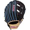 imageWilson 2026 A450 Baseball GlovesBlackCool BlueRed
