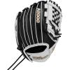 imageWilson A2000 P12 12quot Pitchers Fastpitch GlovesBlackWhiteBlonde