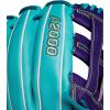 imageWilson Winter 2024 A2000 Baseball GlovesTealPurpleGreen