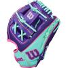 imageWilson Winter 2025 A2000 Baseball GlovesPurpleSeafoamFlamingo