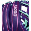 imageWilson Winter 2025 A2000 Baseball GlovesPurpleSeafoamFlamingo