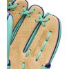 imageWilson Winter 2025 A2000 Baseball GlovesSeafoamBlondePurple