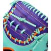 imageWilson Winter 2025 A2000 Baseball GlovesSeafoamPurpleOrange
