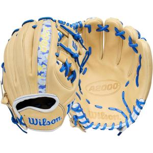 imageWilson Winter 2025 A2000 Baseball GlovesBlondeRoyalYellow