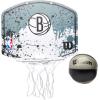 imageWILSON NBA Team Mini Basketball HoopsBrooklyn Nets New Version