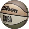 imageWilson NBA Forge Wow IndoorOutdoor Basketball  BlackGrey Size 7295quotBeige Green