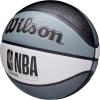 imageWilson NBA Forge Wow IndoorOutdoor Basketball  BlackGrey Size 7295quotBlackGrey