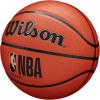 imageWilson NBA Forge Wow IndoorOutdoor Basketball  BlackGrey Size 7295quotBrown
