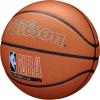 imageWilson NBA Forge Wow IndoorOutdoor Basketball  BlackGrey Size 7295quotBrown