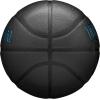 imageWilson NBA Forge Wow IndoorOutdoor Basketball  BlackGrey Size 7295quotCharcoal Grey