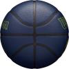 imageWilson NBA Forge Wow IndoorOutdoor Basketball  BlackGrey Size 7295quotNavy Blue