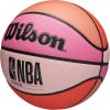 imageWilson NBA Forge Wow IndoorOutdoor Basketball  BlackGrey Size 7295quotPink Gradient
