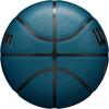 imageWilson NBA Forge Wow IndoorOutdoor Basketball  BlackGrey Size 7295quotTeal
