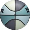 imageWilson NBA Forge Wow IndoorOutdoor Basketball  BlackGrey Size 7295quotTeal Blue
