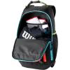 imageWilson OPTX Volleyball Backpack  BlackYellowBlackAquaGreen