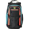 imageWilson OPTX Volleyball Backpack  BlackYellowBlackAquaGreen