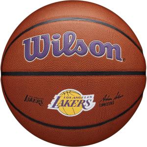 imageWILSON NBA Team Alliance Basketballs  Size 7295quotLos Angeles Lakers