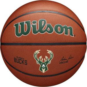 imageWILSON NBA Team Alliance Basketballs  Size 7295quotMilwaukee Bucks